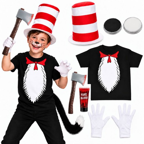 Kids halloween scary cat - halloween,