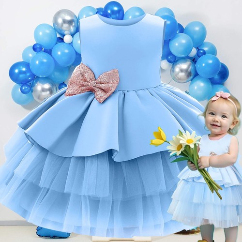 Baby girls bowknot - girls, dress