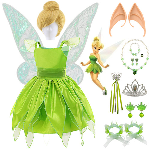 Girls green fairy - girls,