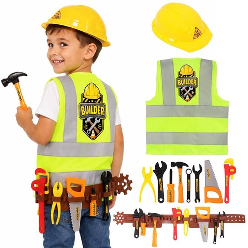 Kids builder fancy dress - builder,