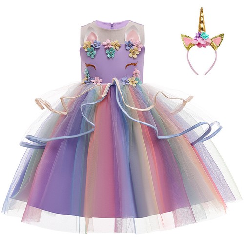 Kids girls unicorn - unicorn, dress