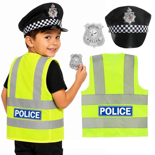 Kids police costume set - police,