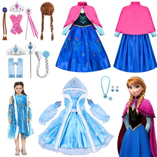 Kids girls anna elsa princess - anna,