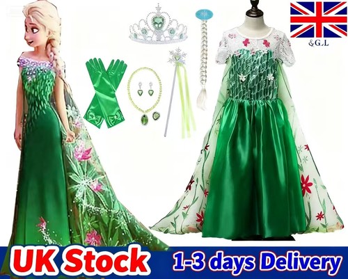 Kids girls princess dress - ,