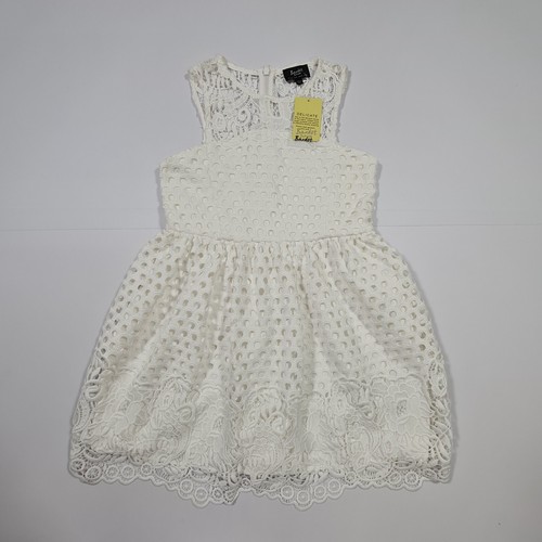 Bardot kids girls dress white - bardot,