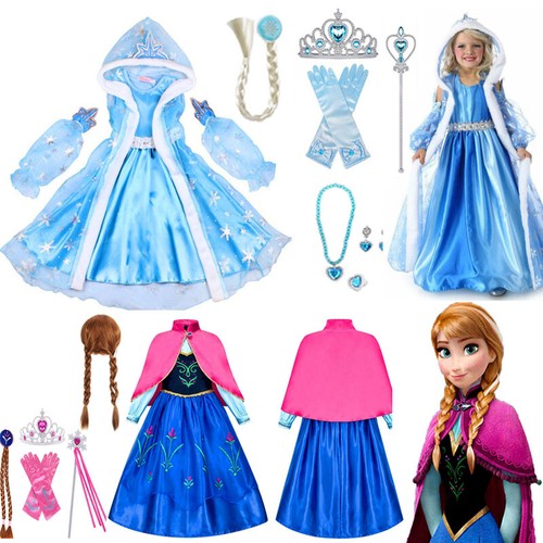 Girls anna elsa princess - girls,