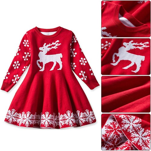 Kids girls christmas elk - kids,