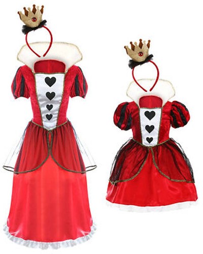 Queen hearts costume fancy - of,