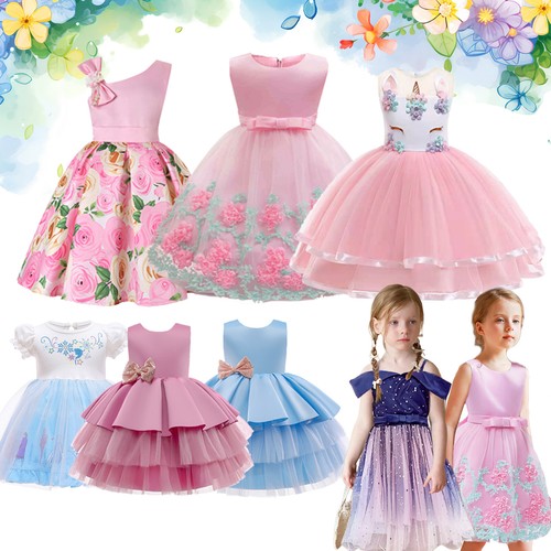 Girls kids wedding bridesmaid - girls,