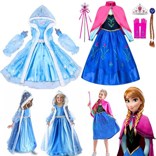 Kids girls anna - elsa, princess