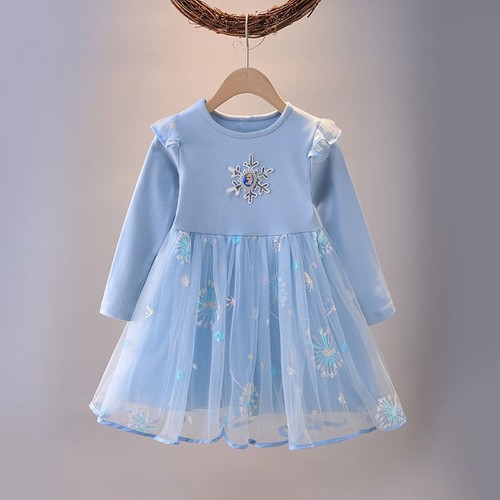 Kids girls elsa princess dress - girls,