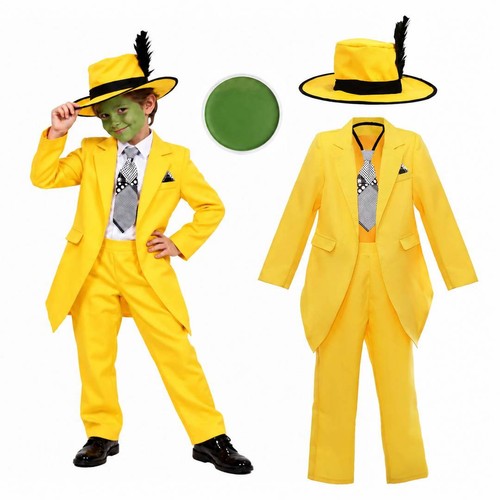 Kids yellow suit - suit, dress