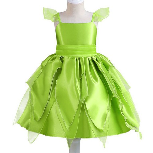 Girls green fairy pixie - green,