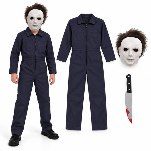 Kids halloween slasher costume - kids,